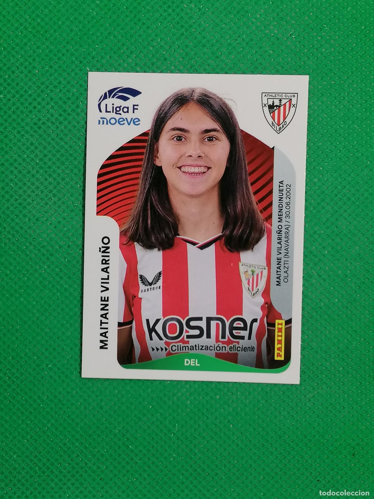 Cromos de f&uacute;tbol: 41 MAITANE VILARI&Ntilde;O ATHLETIC BILBAO ⚽ PANINI LIGA FEMENINA F MOEVE 25 26 2025 2026 ⚽