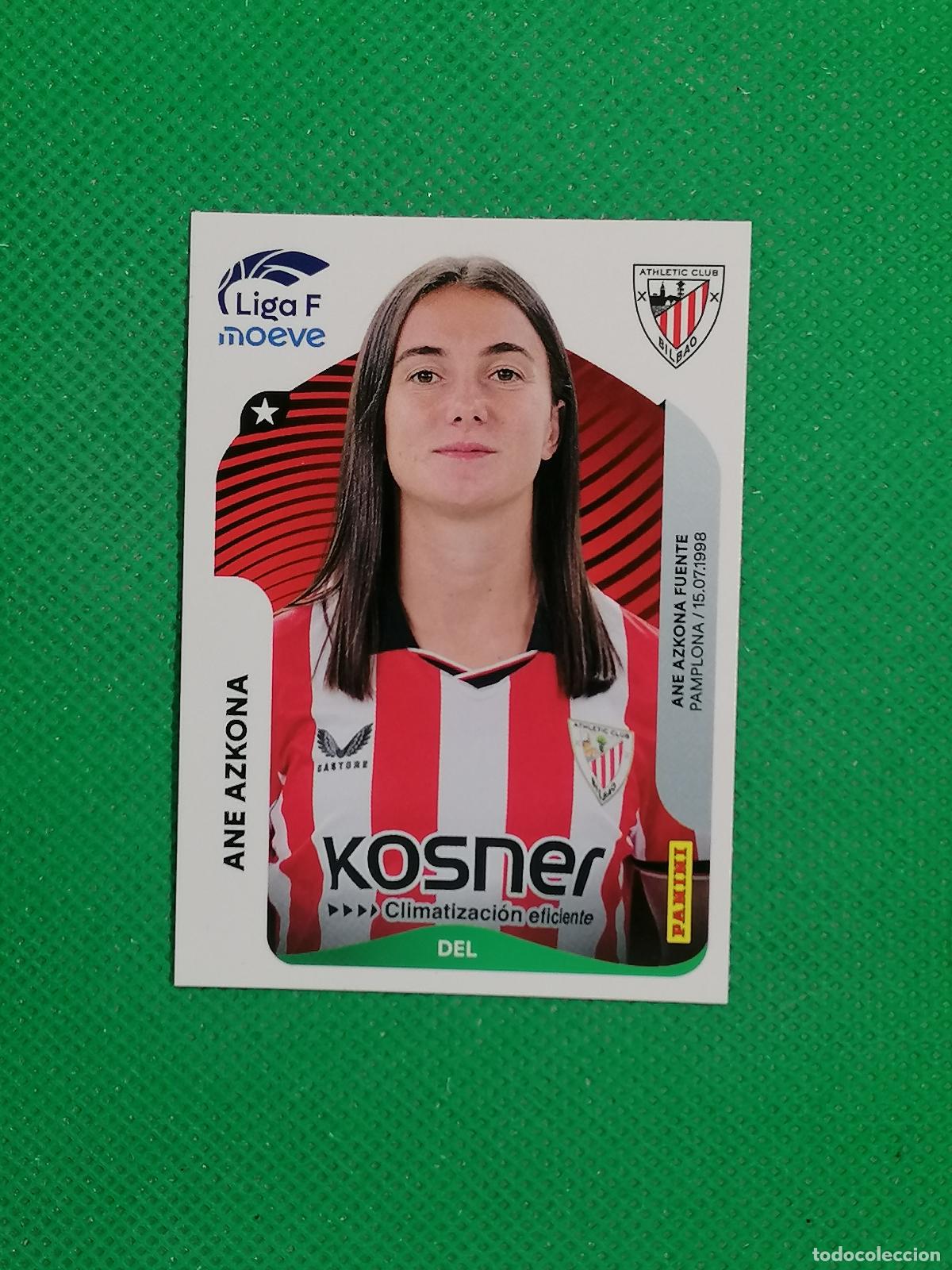 Cromos de f&uacute;tbol: 36 ANE AZKONA ATHLETIC BILBAO ⚽ PANINI LIGA FEMENINA F MOEVE 25 26 2025 2026 ⚽