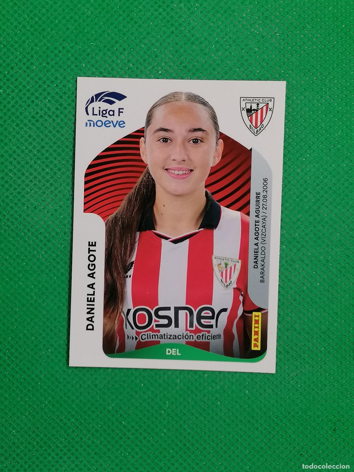 Cromos de f&uacute;tbol: 39 A 39A DANIELA AGOTE ATHLETIC BILBAO ⚽ PANINI LIGA FEMENINA F MOEVE 25 26 2025 2026 ⚽