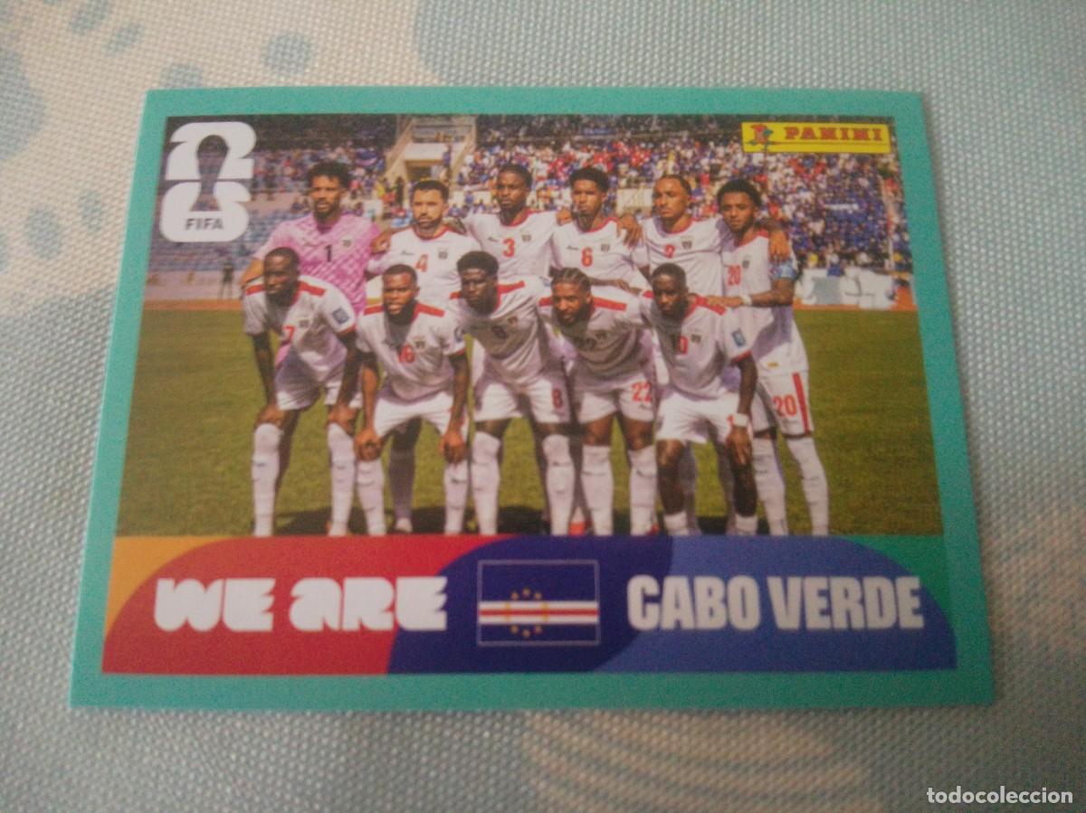 Fu&szlig;ball-Sticker: CPV 13 PLANTILLA CABO VERDE MUNDIAL FIFA WORLD CUP 2026 26 PANINI STICKERS NUEVO