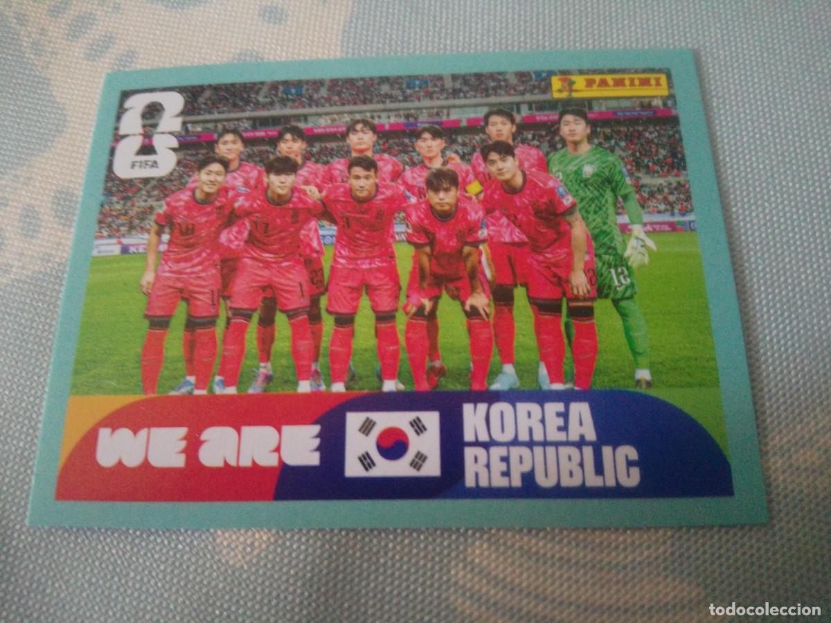 Cromos de f&uacute;tbol: KOR 13 PLANTILLA DE KOREA MUNDIAL FIFA WORLD CUP 2026 26 PANINI STICKERS NUEVO