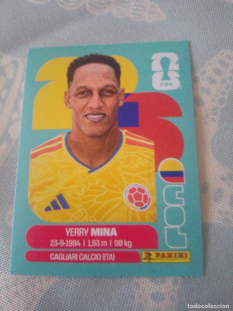 Cromos de Futebol: COL 5 YEREMY MINA COLOMBIA MUNDIAL FIFA WORLD CUP 2026 26 PANINI STICKERS NUEVO