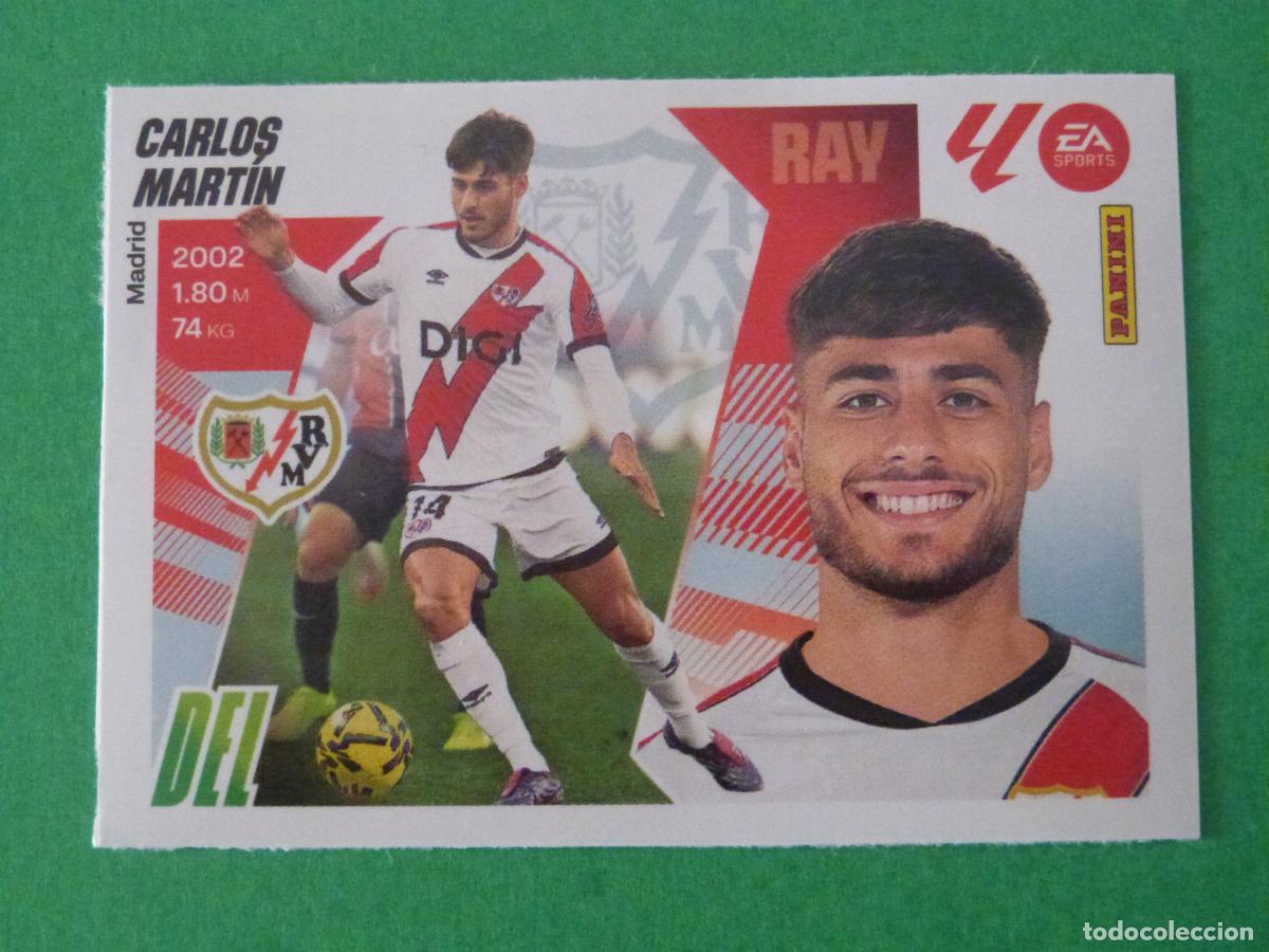 Cromos de f&uacute;tbol: CROMO FUTBOL CARLOS MARTIN RAYO VALLECANO SIN PEGAR FICHAJE N&ordm; 29 INVIERNO LIGA ESTE 2025-2026/25-26
