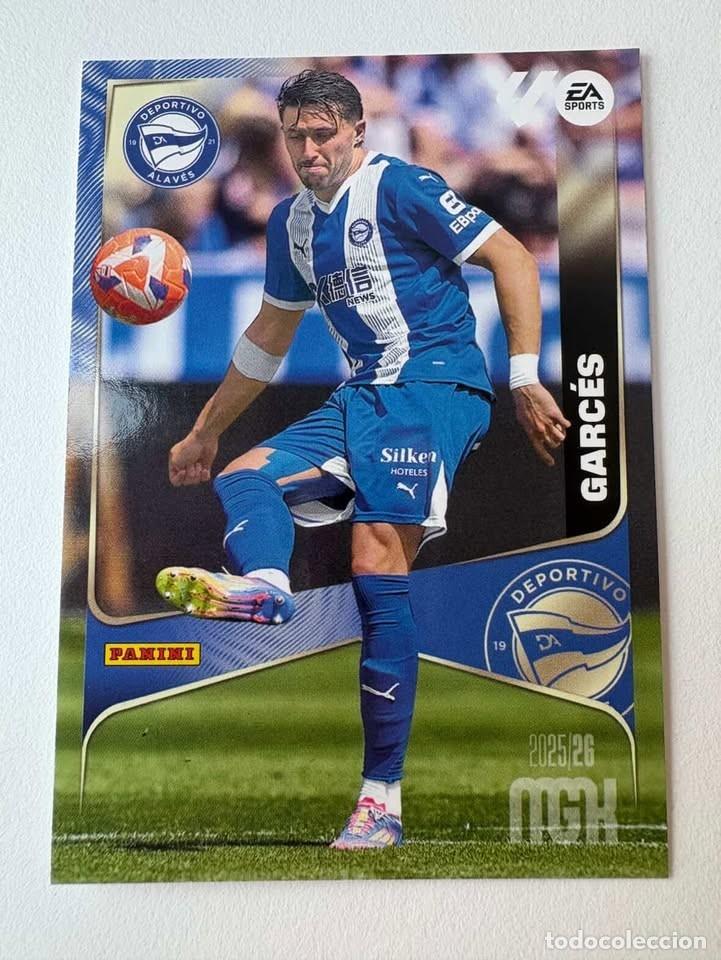 Cartes &agrave; collectionner de Football: Carta Garc&eacute;s Alav&eacute;s 24 Megacracks 2025-26