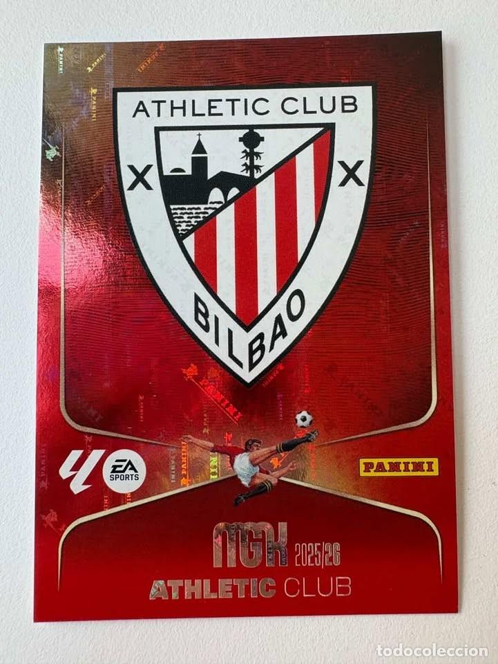 Cartes &agrave; collectionner de Football: Carta Escudo Atlhetic Club de Bilbao 37 Megacracks 2025-26