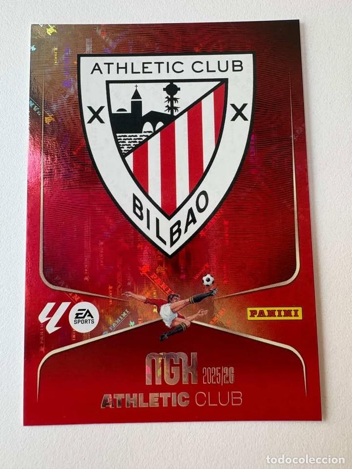 Cartes &agrave; collectionner de Football: Carta Escudo Atlhetic Club de Bilbao 37 Megacracks 2025-26