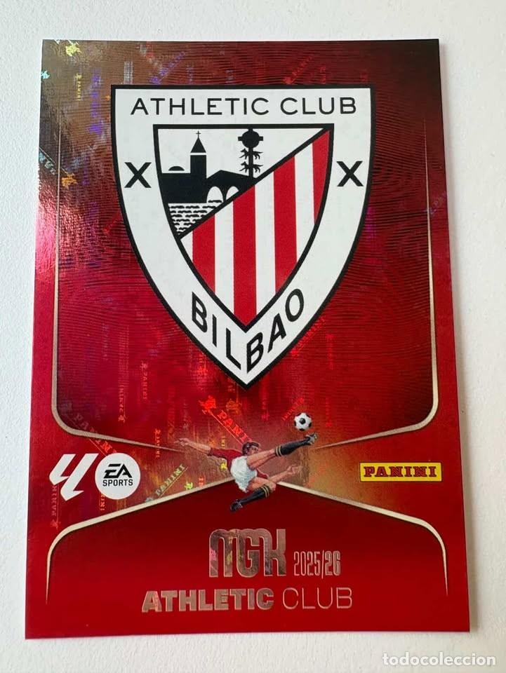 Cartes &agrave; collectionner de Football: Carta Escudo Atlhetic Club de Bilbao 37 Megacracks 2025-26
