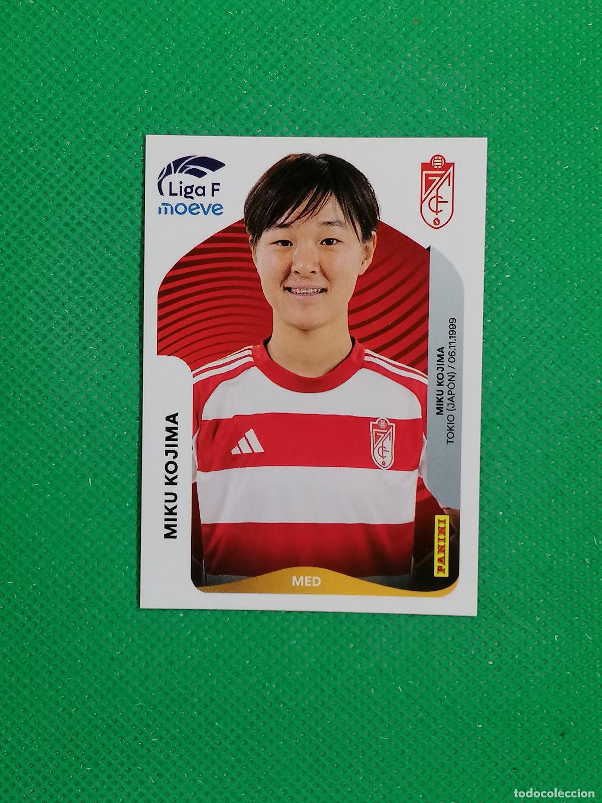 Cromos de Futebol: 213 MIKU KOJIMA GRANADA ⚽ PANINI LIGA FEMENINA F MOEVE 25 26 2025 2026 ⚽