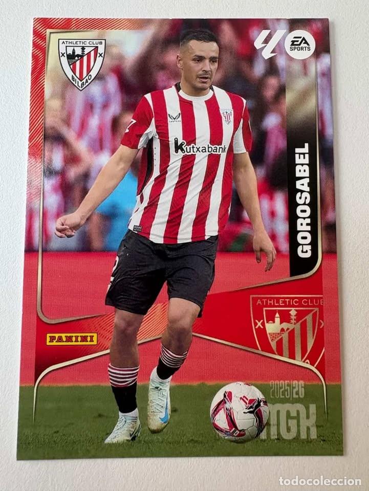 Cromos de Futebol: Carta Gorosabel Atlhetic Club de Bilbao 40 Megacracks 2025-26