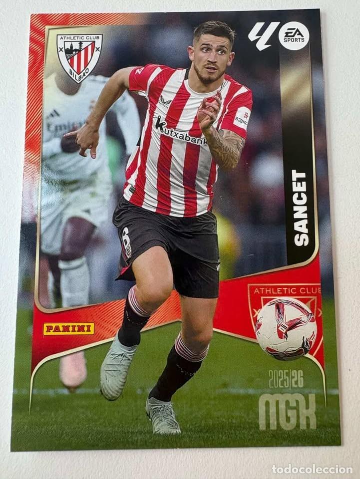Cromos de f&uacute;tbol: Carta Sancet Atlhetic Club de Bilbao 50 Megacracks 2025-26