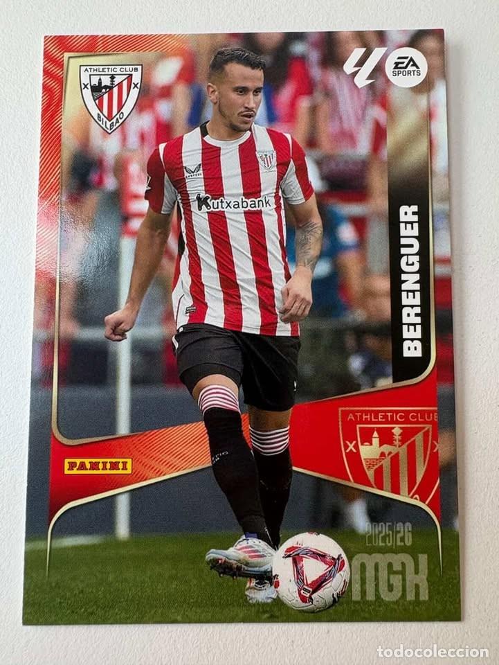 Cromos de f&uacute;tbol: Carta Berenguer Atlhetic Club de Bilbao 52 Megacracks 2025-26