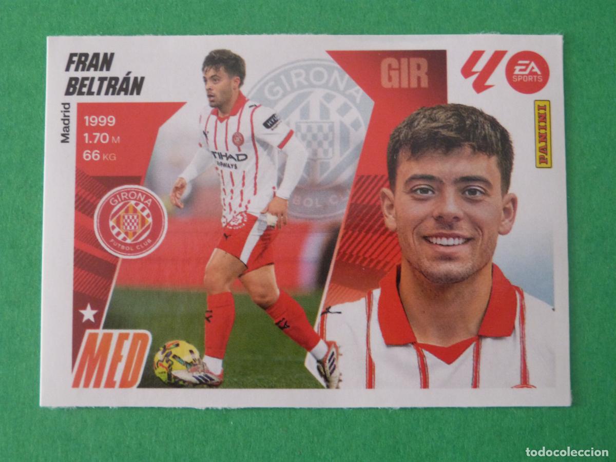 Cromos de f&uacute;tbol: CROMO FUTBOL FRAN BELTRAN GIRONA F.C. SIN PEGAR FICHAJE N&ordm; 20 INVIERNO LIGA ESTE 2025-2026/25-26