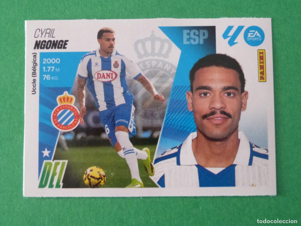 Cromos de f&uacute;tbol: CROMO FUTBOL NGONGE RCD ESPA&Ntilde;OL-ESPANYOL SIN PEGAR FICHAJE N&ordm; 15 INVIERNO LIGA ESTE 2025-2026/25-26