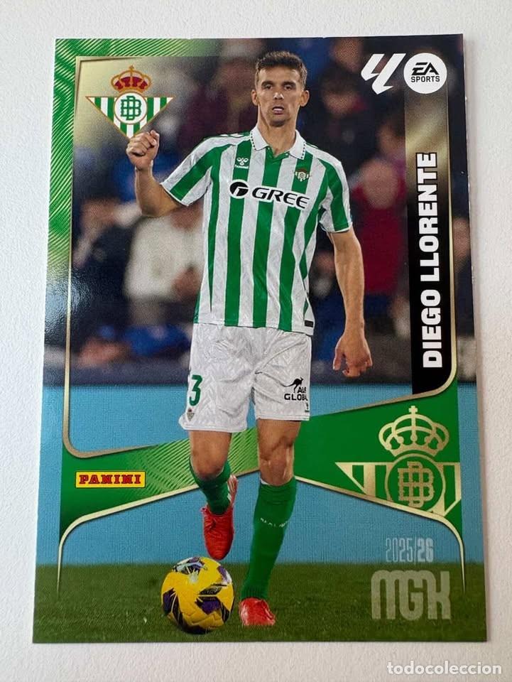 Figurine di Calcio: Carta Diego Llorente Betis 96 Megacracks 2025-26