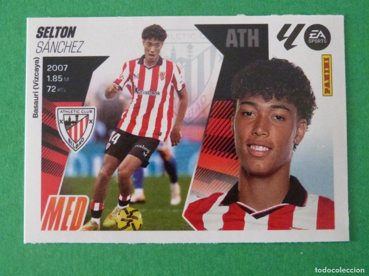 Cromos de f&uacute;tbol: CROMO FUTBOL SELTON SANCHEZ ATH. BILBAO SIN PEGAR FICHAJE N&ordm; 3 INVIERNO LIGA ESTE 2025-2026/25-26
