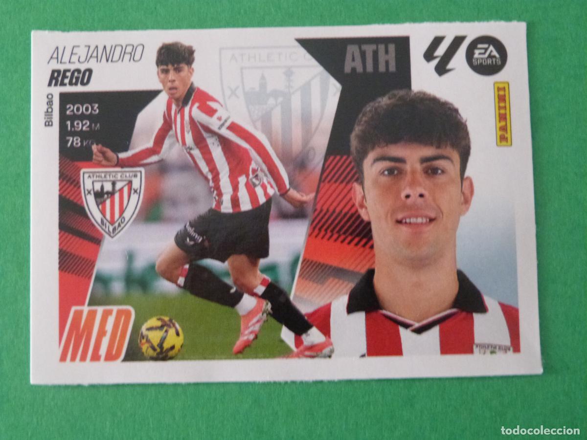 Cromos de f&uacute;tbol: CROMO FUTBOL ALEJANDRO REGO ATH. BILBAO SIN PEGAR FICHAJE N&ordm; 2 INVIERNO LIGA ESTE 2025-2026/25-26