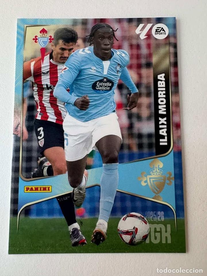 Cromos de f&uacute;tbol: Carta Ilaix Moriba Celta 118 Megacracks 2025-26