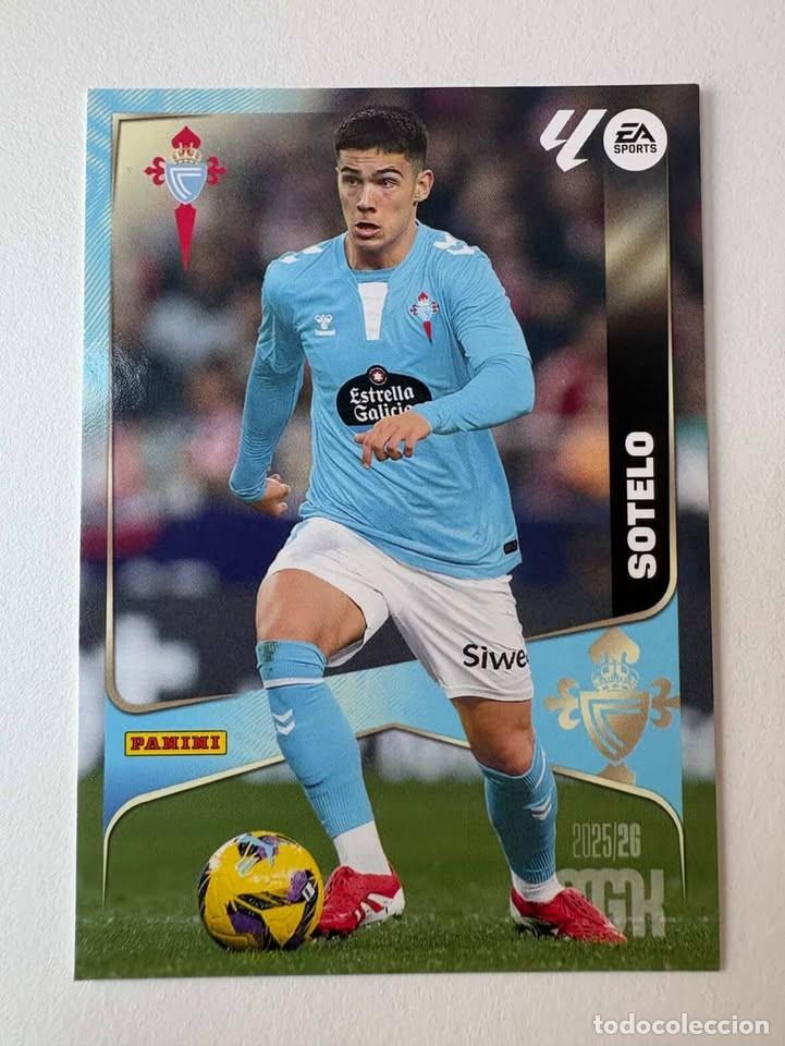 Cromos de f&uacute;tbol: Carta Sotelo Celta 122 Megacracks 2025-26