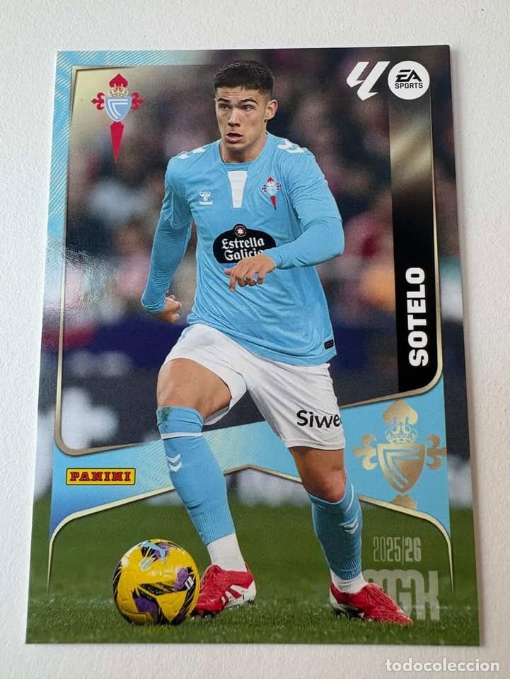 Cromos de f&uacute;tbol: Carta Sotelo Celta 122 Megacracks 2025-26
