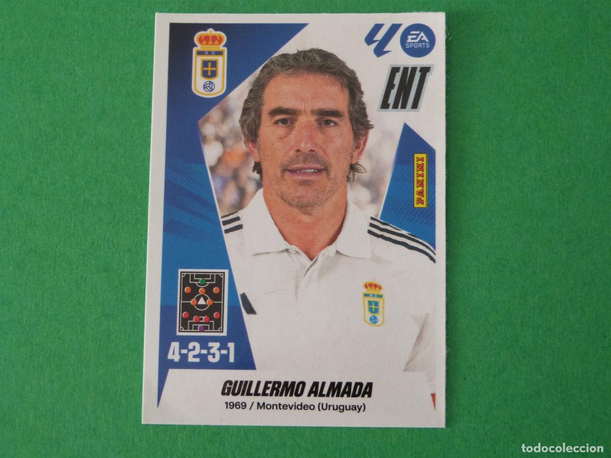 Cromos de Futebol: CROMO FUTBOL GUILLERMO ALMADA REAL OVIEDO SIN PEGAR FICHAJE N&ordm; 41 INVIERNO LIGA ESTE 2025-2026/25-26