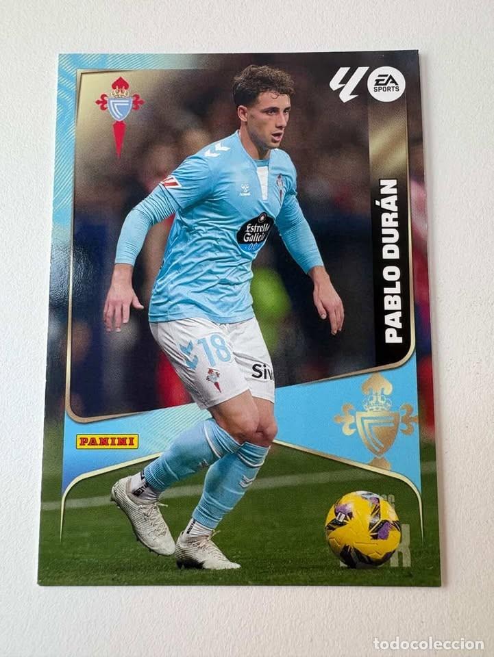 Cromos de Futebol: Carta Pablo Dur&aacute;n Celta 124 Megacracks 2025-26