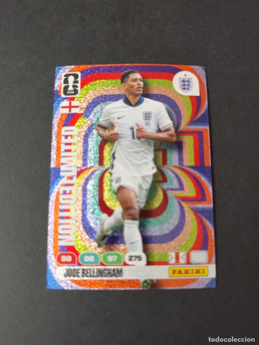 Cromos de Futebol: JUDE BELLINGHAM EDICI&Oacute;N LIMITADA INGLATERRA ADRENALYN MUNDIAL WORLD CUP 2026 PANINI