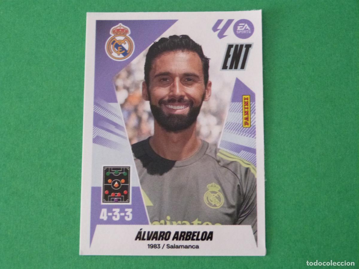 Cromos de Futebol: CROMO FUTBOL ARBELOA REAL MADRID C.F. SIN PEGAR FICHAJE N&ordm; 40 INVIERNO LIGA ESTE 2025-2026/25-26