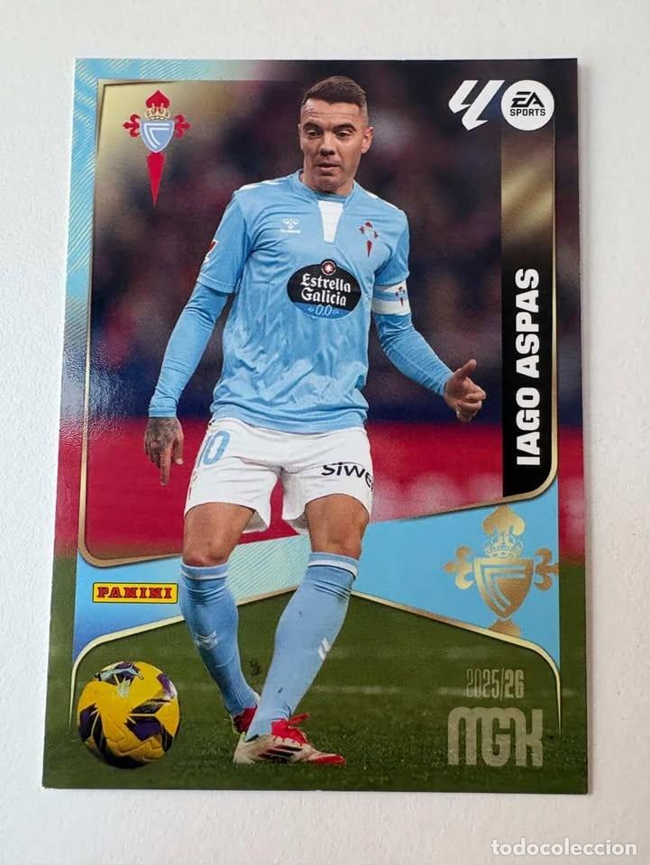 Cromos de Futebol: Carta Iago Aspas Celta 126 Megacracks 2025-26