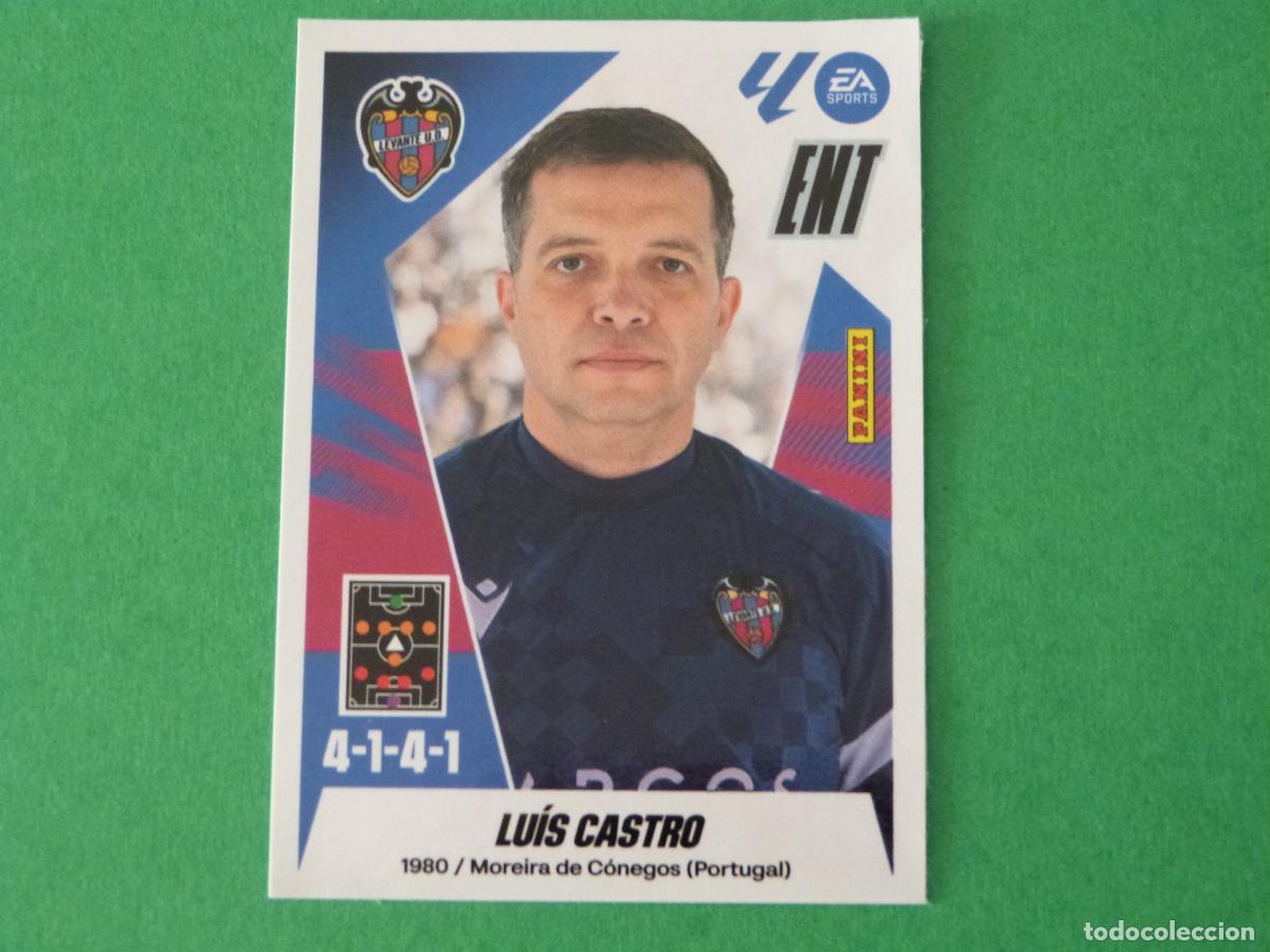 Cromos de Futebol: CROMO FUTBOL LUIS CASTRO LEVANTE U.D. SIN PEGAR FICHAJE N&ordm; 39 INVIERNO LIGA ESTE 2025-2026/25-26