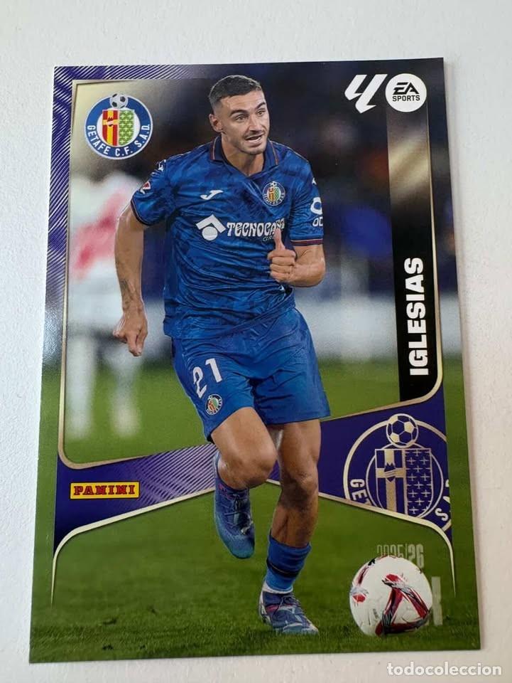 Cromos de f&uacute;tbol: Carta Iglesias Getafe 167 Megacracks 2025-26