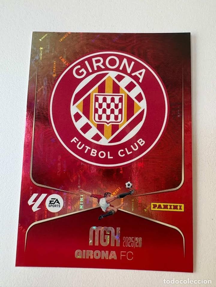 Cromos de Futebol: Carta Escudo Girona 181 Megacracks 2025-26