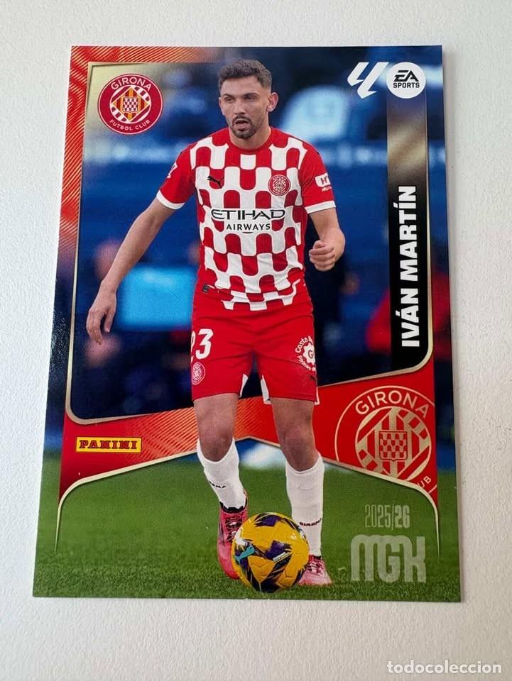 Cartes &agrave; collectionner de Football: Carta Iv&aacute;n Mart&iacute;n Girona 193 Megacracks 2025-26