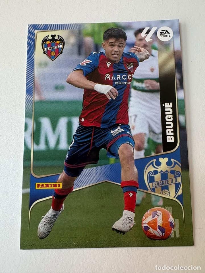 Cromos de f&uacute;tbol: Carta Brugu&eacute; Levante 214 Megacracks 2025-26