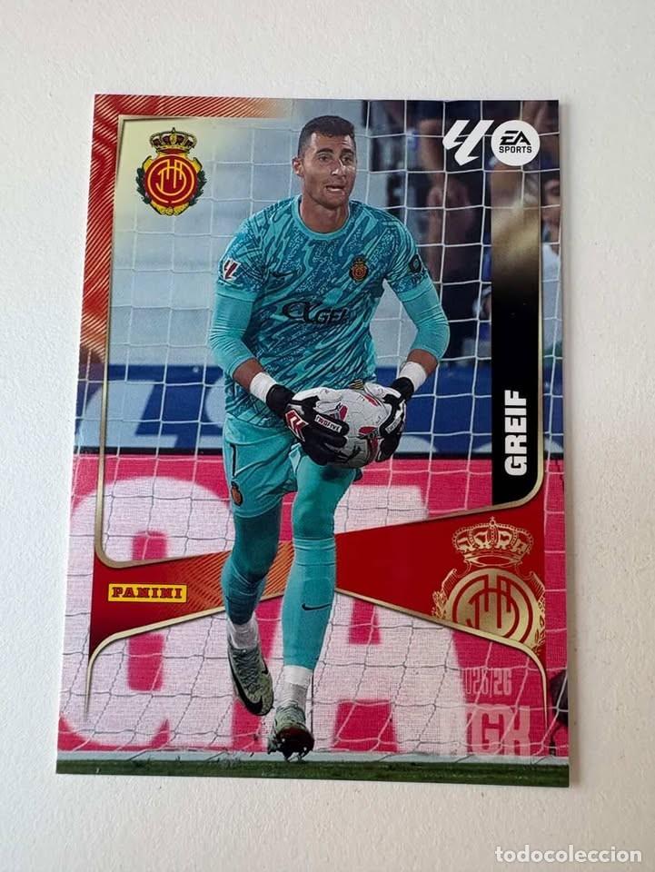 Cromos de f&uacute;tbol: Carta Greif Mallorca 236 Megacracks 2025-26
