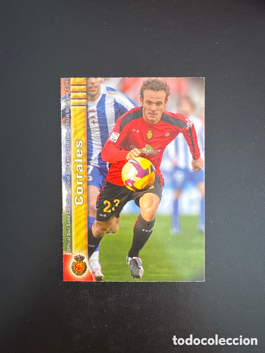 Cromos de Futebol: CORRALES MALLORCA NUMERO 228 MUNDICROMO 2009 LAS FICHAS QUIZ DE LA LIGA 2010