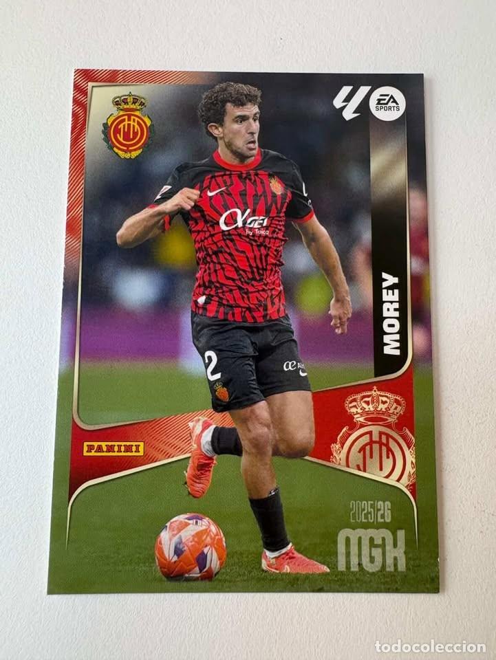Cromos de f&uacute;tbol: Carta Morey Mallorca 238 Megacracks 2025-26