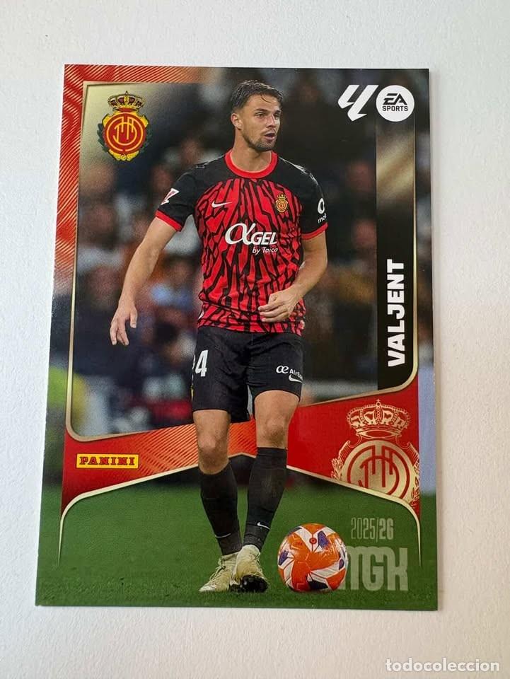 Cromos de f&uacute;tbol: Carta Valjent Mallorca 241 Megacracks 2025-26