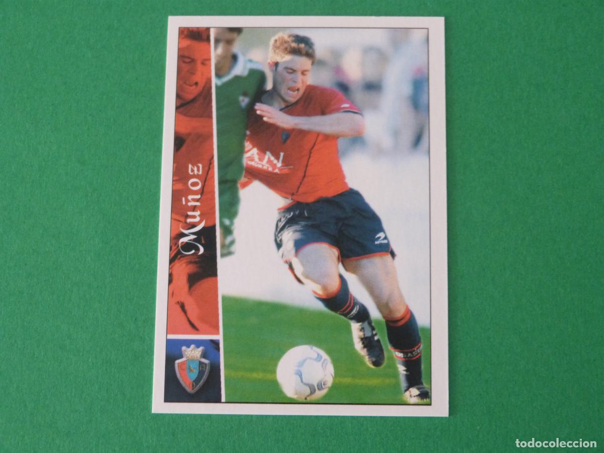 Cromos de f&uacute;tbol: TRADING CARD FUTBOL MU&Ntilde;OZ AT. OSASUNA N&ordm; 647 + FICHAS LIGA MUNDICROMO 2002-2003/02-03