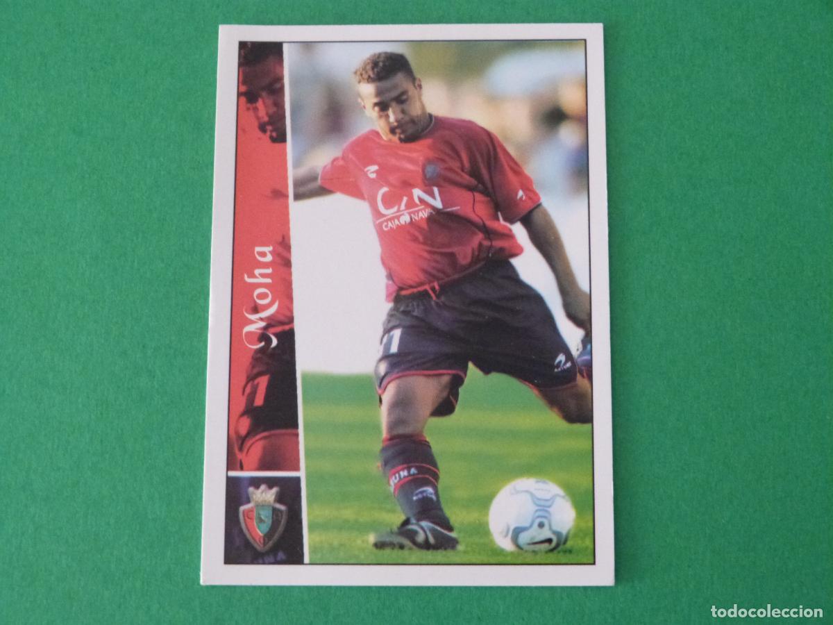 Cromos de f&uacute;tbol: TRADING CARD FUTBOL MOHA AT. OSASUNA N&ordm; 456 FICHAS LIGA MUNDICROMO 2002-2003/02-03