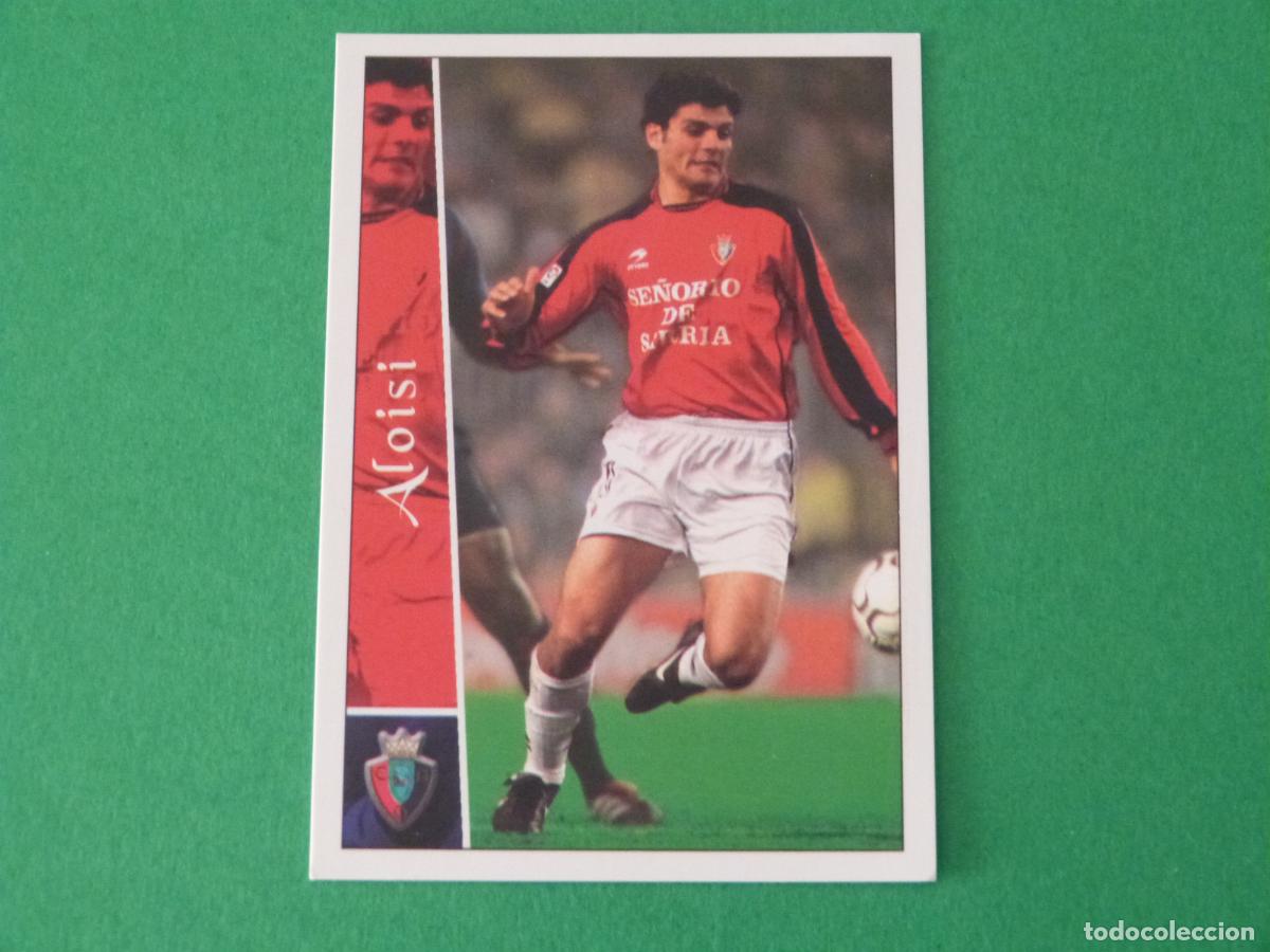 Cromos de f&uacute;tbol: TRADING CARD FUTBOL ALOISI AT. OSASUNA N&ordm; 455 FICHAS LIGA MUNDICROMO 2002-2003/02-03