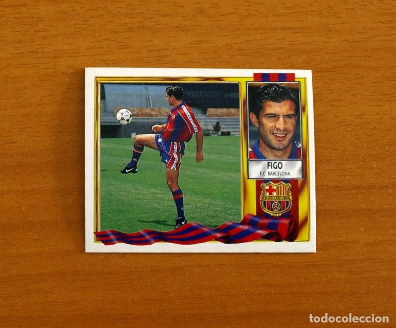 Cromos de f&uacute;tbol: F&uacute;tbol Club Barcelona - Figo - Rookie - Ediciones Este Liga 1995-1996, 95-96 - Nunca Pegado