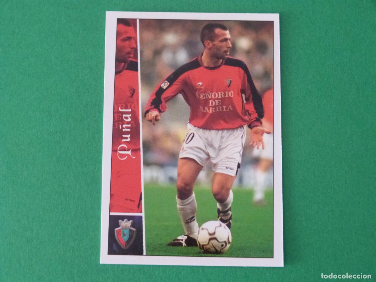 Cromos de f&uacute;tbol: TRADING CARD FUTBOL PU&Ntilde;AL AT. OSASUNA N&ordm; 448 FICHAS LIGA MUNDICROMO 2002-2003/02-03