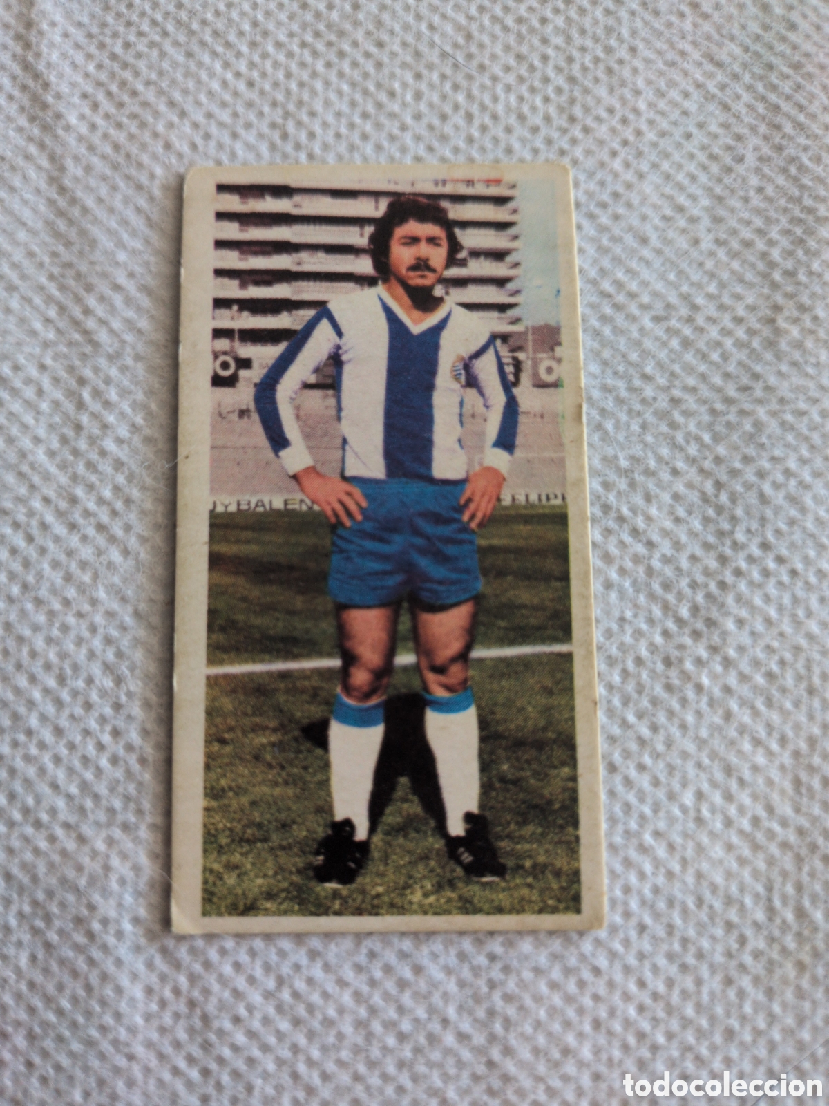 Figurine di Calcio: Caszely Espa&ntilde;ol Fichaje 4. Este 75 - 76. NUNCA PEGADO