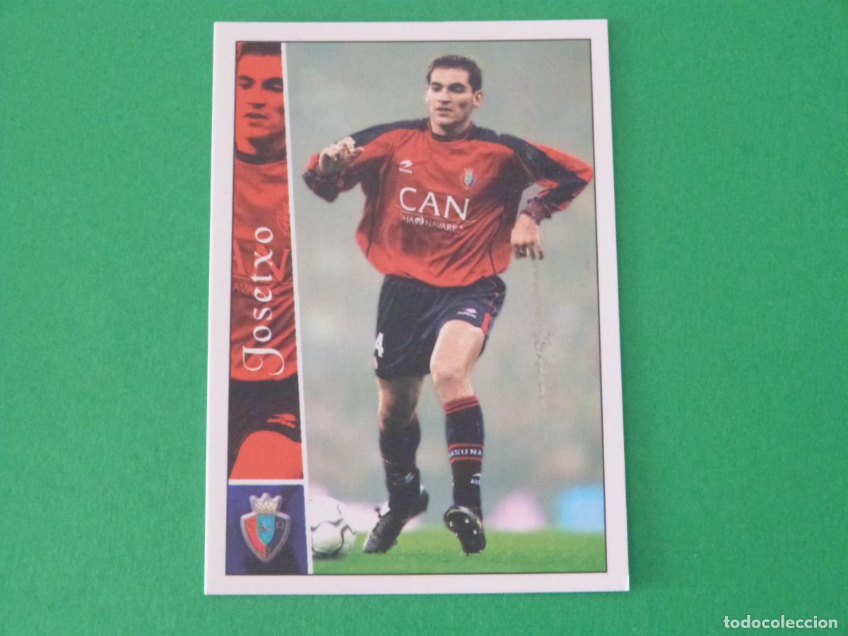 Cromos de f&uacute;tbol: TRADING CARD FUTBOL JOSETXO AT. OSASUNA N&ordm; 441 FICHAS LIGA MUNDICROMO 2002-2003/02-03