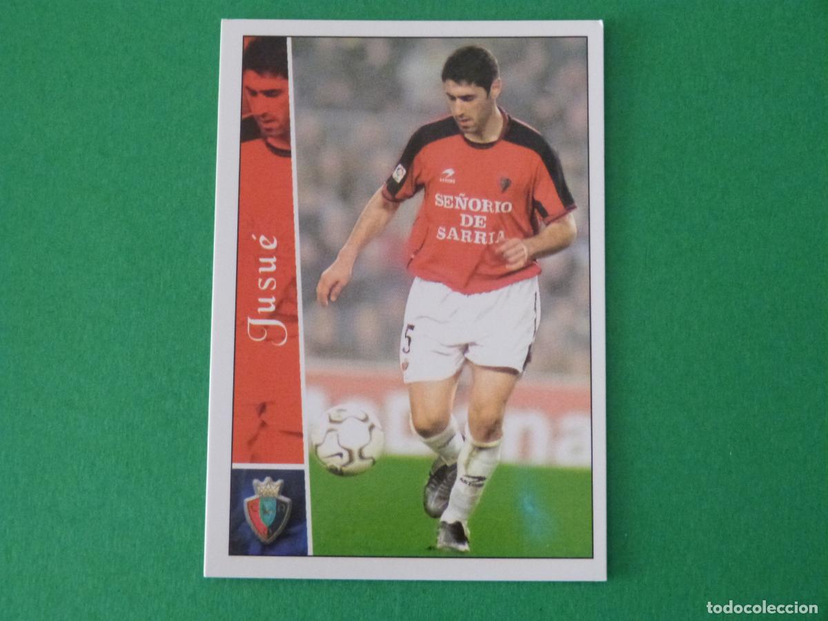 Cromos de f&uacute;tbol: TRADING CARD FUTBOL JUSUE AT. OSASUNA N&ordm; 440 FICHAS LIGA MUNDICROMO 2002-2003/02-03