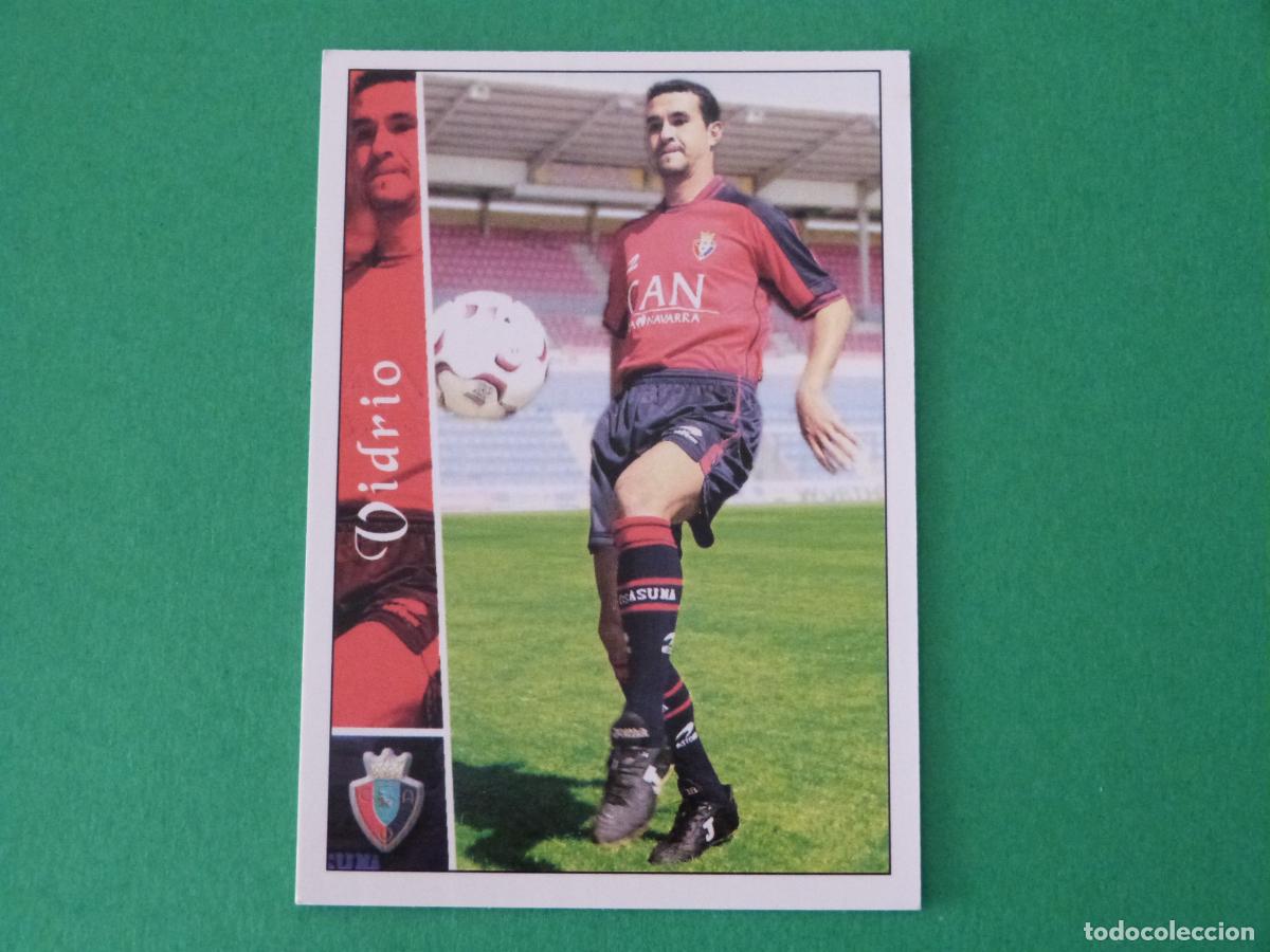 Cromos de f&uacute;tbol: TRADING CARD FUTBOL VIDRIO AT. OSASUNA N&ordm; 439 FICHAS LIGA MUNDICROMO 2002-2003/02-03