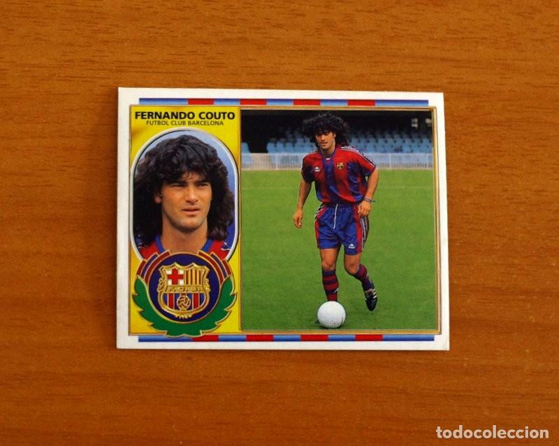 Cromos de f&uacute;tbol: Barcelona - Fernando Couto - Coloca - Ediciones Este Liga 1996-1997, 96-97 - Nunca pegado