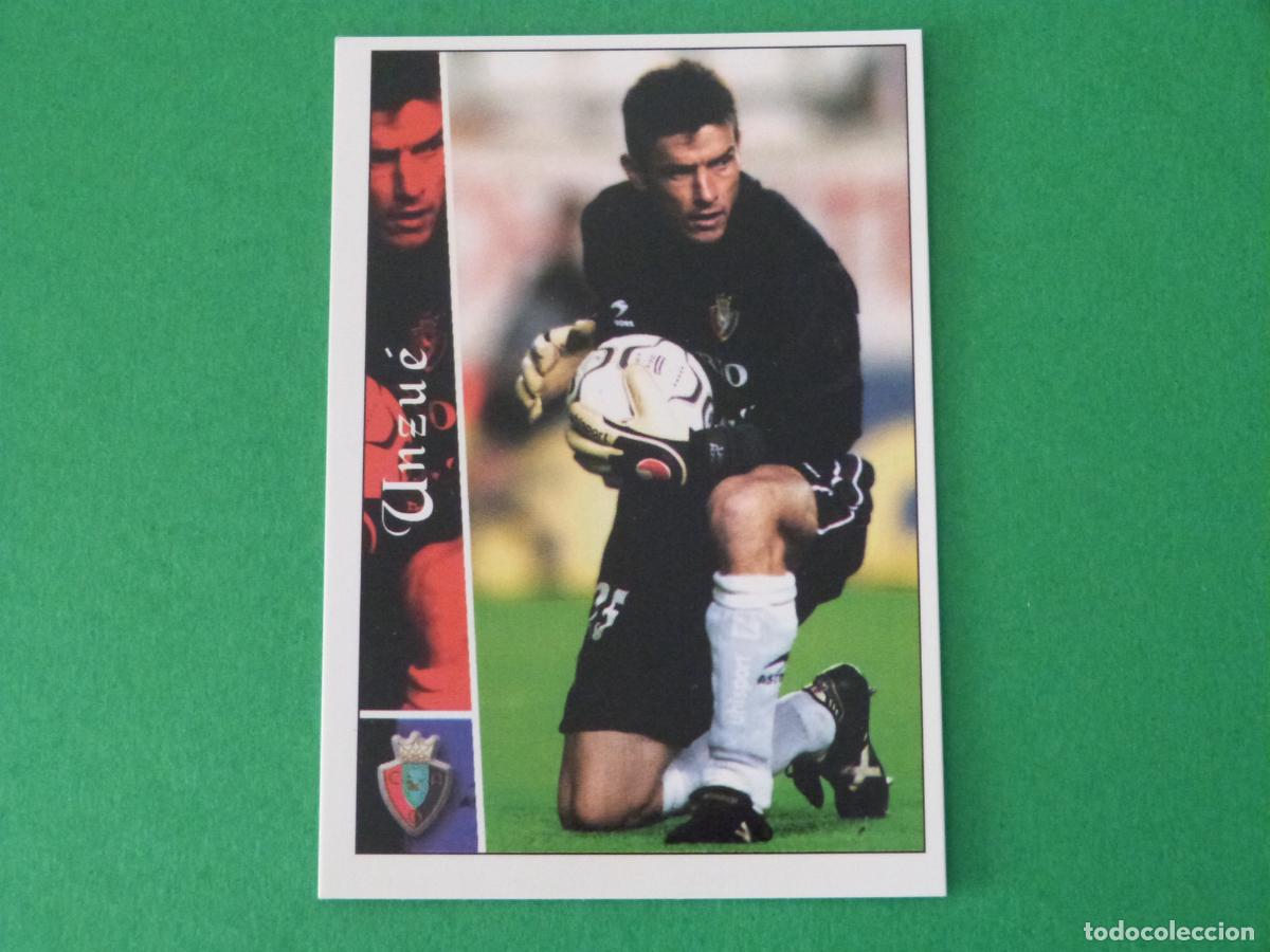Cromos de f&uacute;tbol: TRADING CARD FUTBOL UNZUE AT. OSASUNA N&ordm; 436 FICHAS LIGA MUNDICROMO 2002-2003/02-03