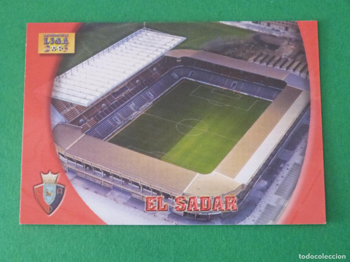 Figurine di Calcio: TRADING CARD FUTBOL ESTADIO AT. OSASUNA N&ordm; 434 FICHAS LIGA MUNDICROMO 2002-2003/02-03
