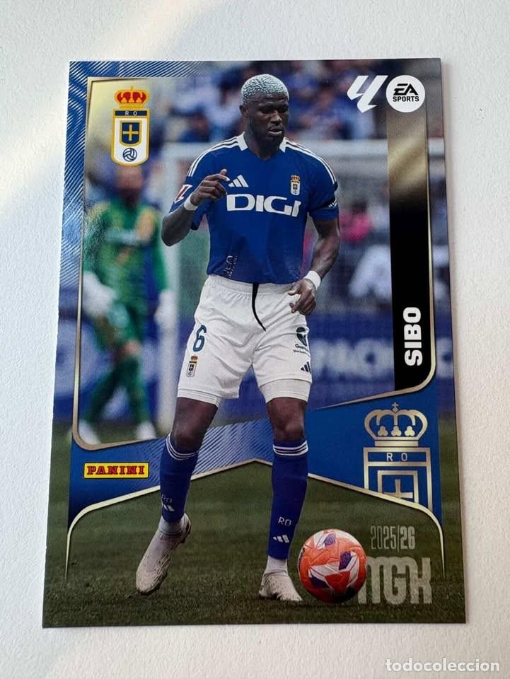 Cromos de f&uacute;tbol: Carta Sibo Oviedo 281 Megacracks 2025-26